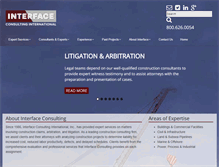 Tablet Screenshot of interface-consulting.com